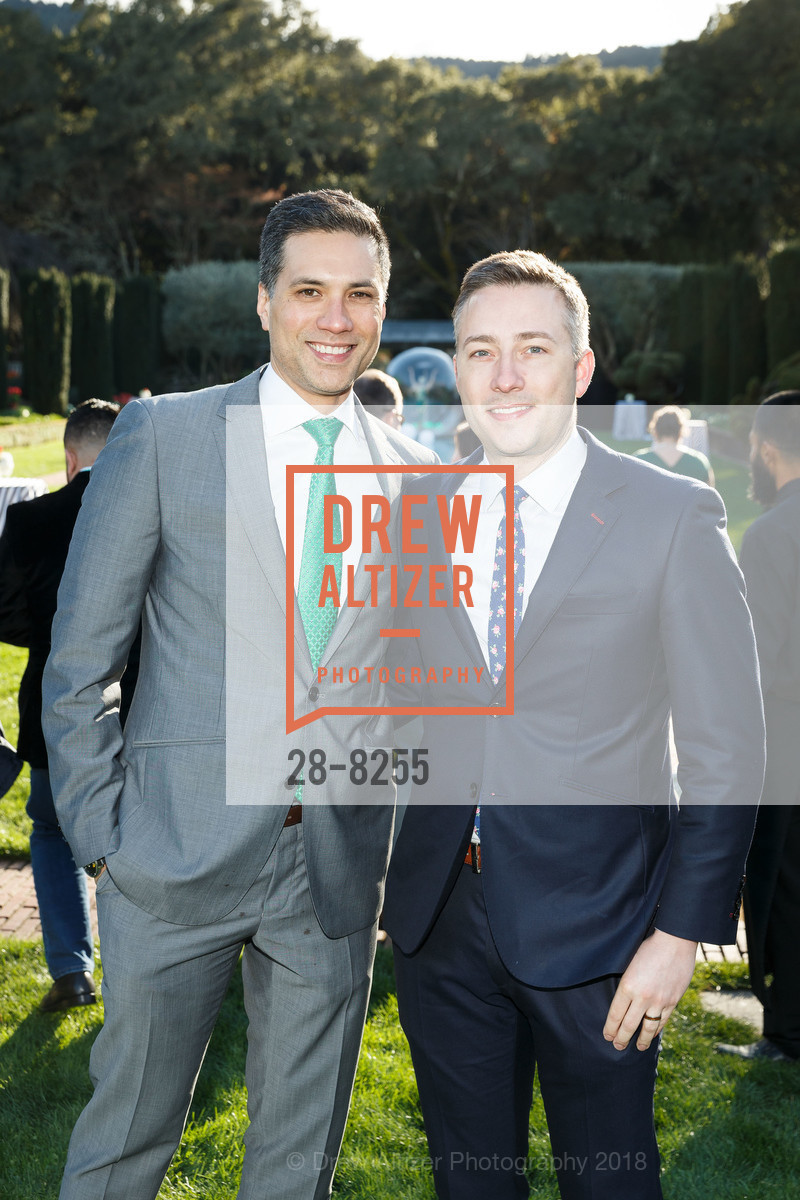 Reggie Aqui, Phil Heuring, Ronald McDonald House Stanford House Party! Shake Your Shamrock, Filoli. 86 Canada Road, March 17th, 2018, Photo #28-8255 Reggie Aqui, Phil Heuring, Photo #28-8255