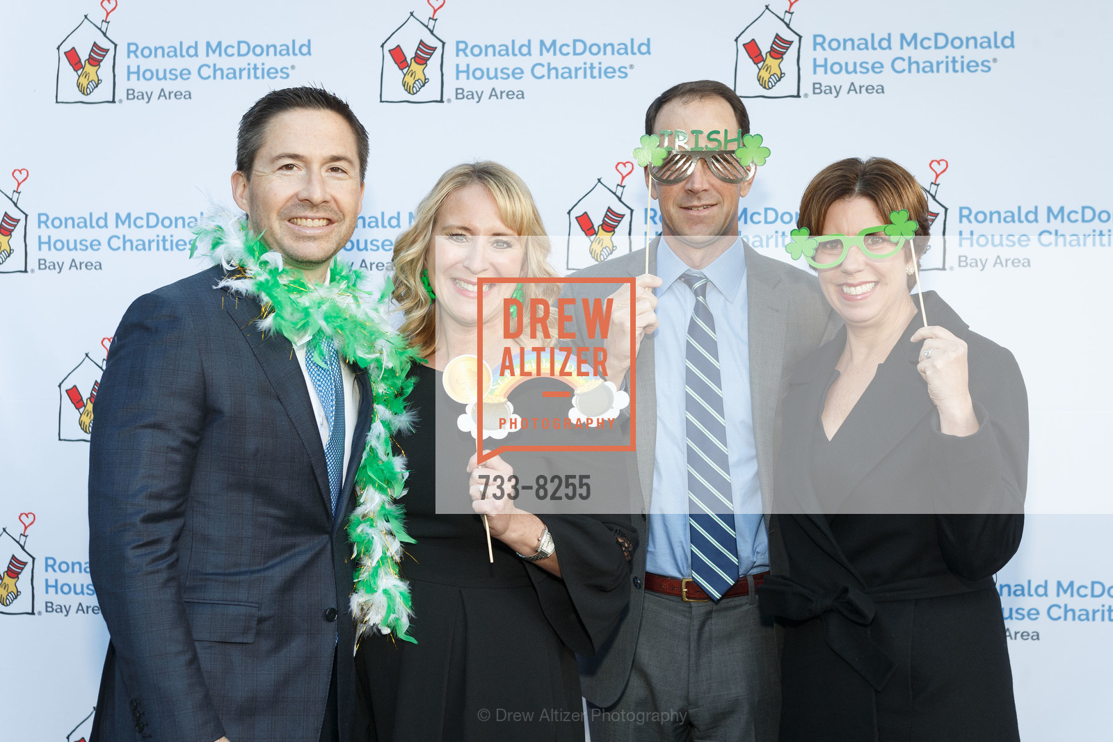 Andrea Schultz, Steve Schultz, Jon Avina, Shannon Avina, Ronald McDonald House Stanford House Party! Shake Your Shamrock, Filoli. 86 Canada Road, Photo #733-8255 Andrea Schultz, Steve Schultz, Jon Avina, Shannon Avina, Photo #733-8255