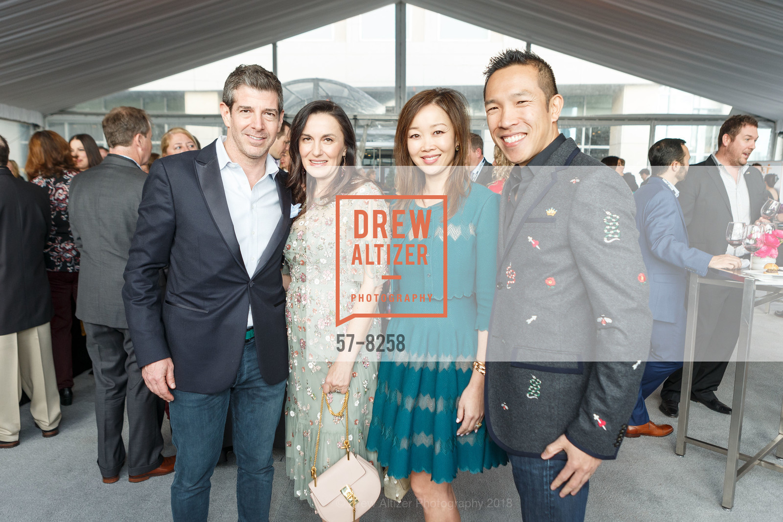 Philip Mazzie, Lydia Mazzie, Sandy Cheung, Harry Cheung, Photo #57-8258