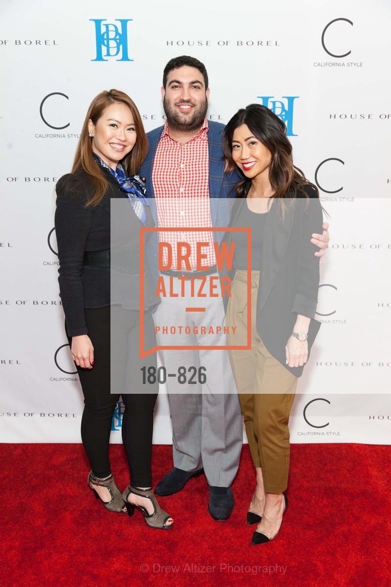 Belle Pham, Ali Mirgoli, Jillan Hong, HOUSE OF BOREL Launch, US, March 7th, 2015, Photo #180-826 Belle Pham, Ali Mirgoli, Jillan Hong, Photo #180-826