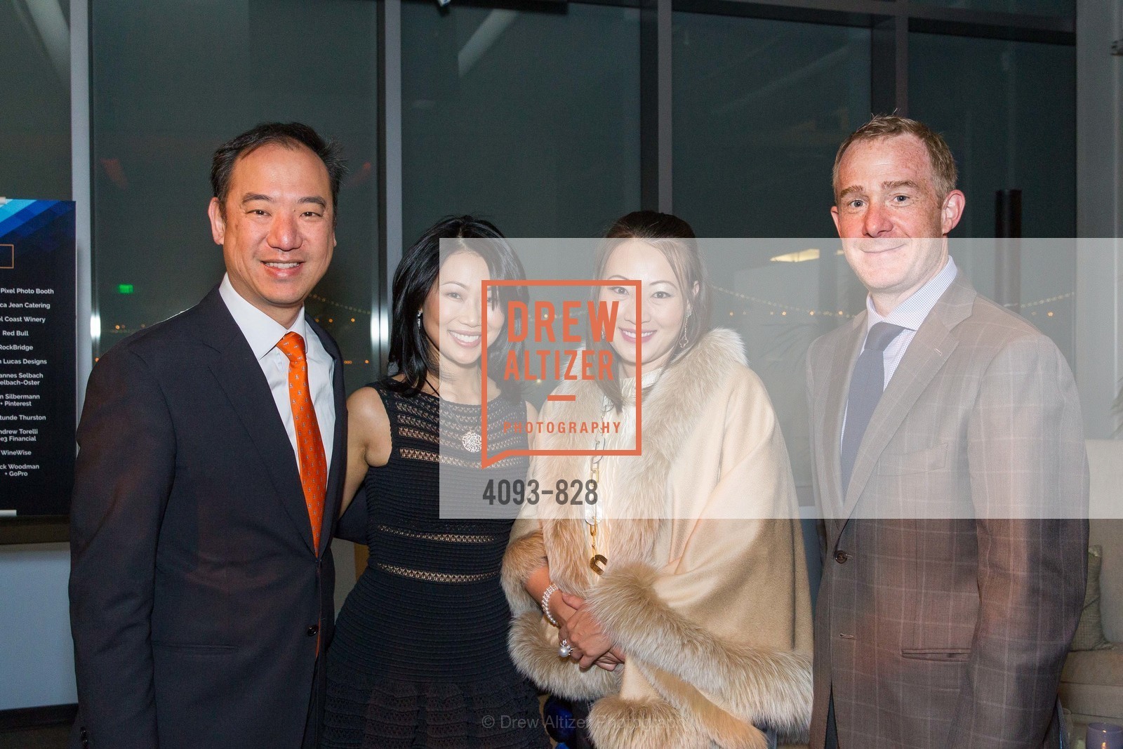 Yat-Pang Au, Huifen Chan, Helina Au, Jack Bittner, The BUILD Gala 2015, US, March 9th, 2015, Photo #4093-828 Yat-Pang Au, Huifen Chan, Helina Au, Jack Bittner, Photo #4093-828