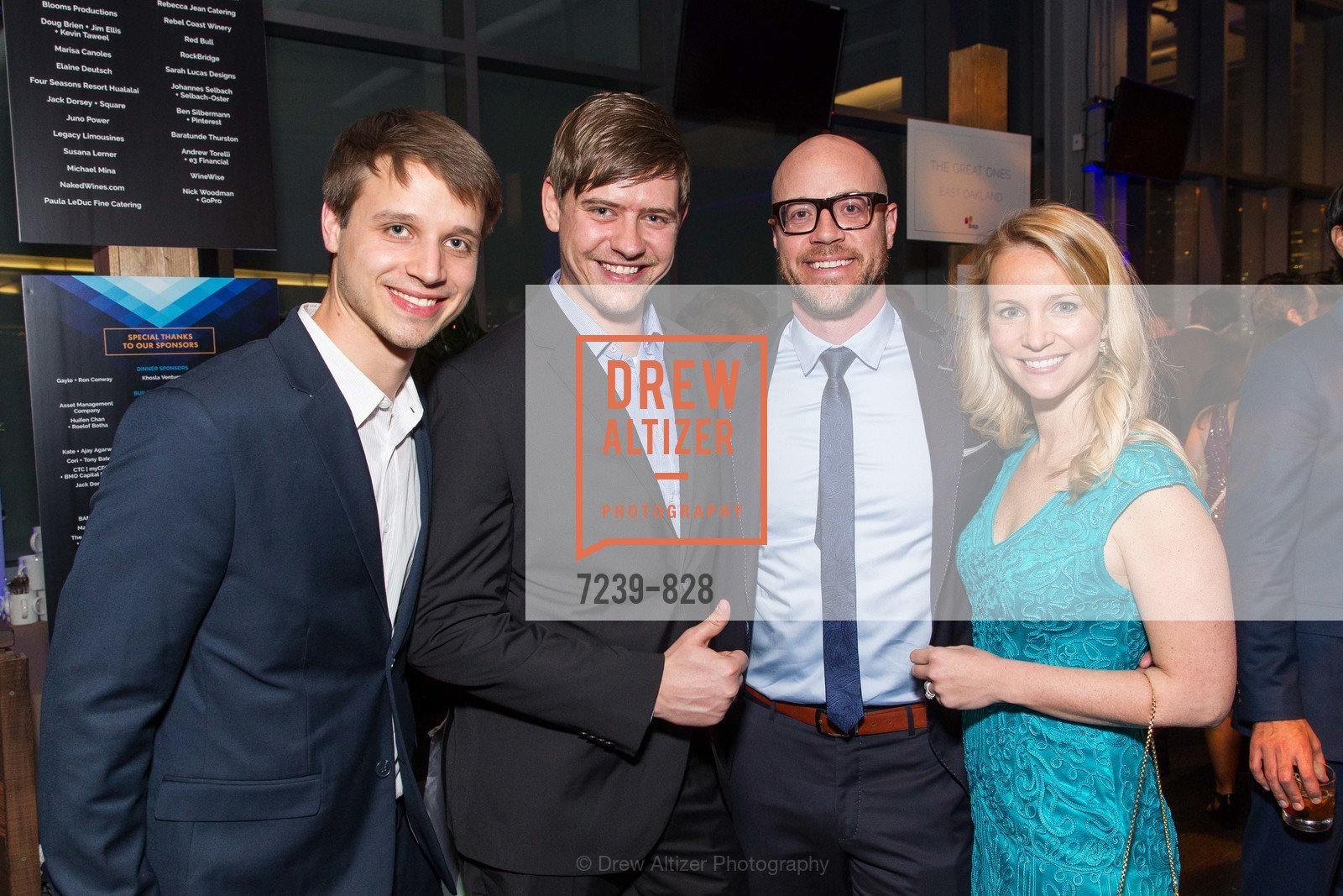 Roland Grenke, Daniel Taschik, John Kobs, Gina Lytle, The BUILD Gala 2015, US, March 9th, 2015, Photo #7239-828 Roland Grenke, Daniel Taschik, John Kobs, Gina Lytle, Photo #7239-828