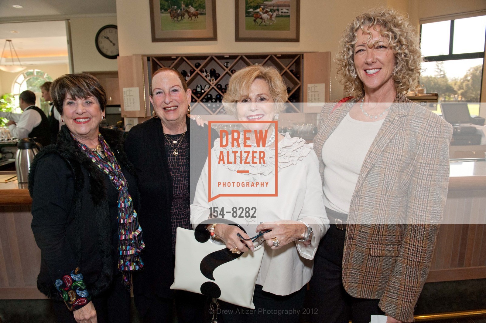 Jeanette Goodman, Linda Rosen, Audrey Lampert, Andrea Goodman, PENINSULA VOLUNTEERS, INC. Baubles, Bangles and Bags Fundraiser, US, November 12th, 2012, Photo #154-8282 Jeanette Goodman, Linda Rosen, Audrey Lampert, Andrea Goodman, Photo #154-8282