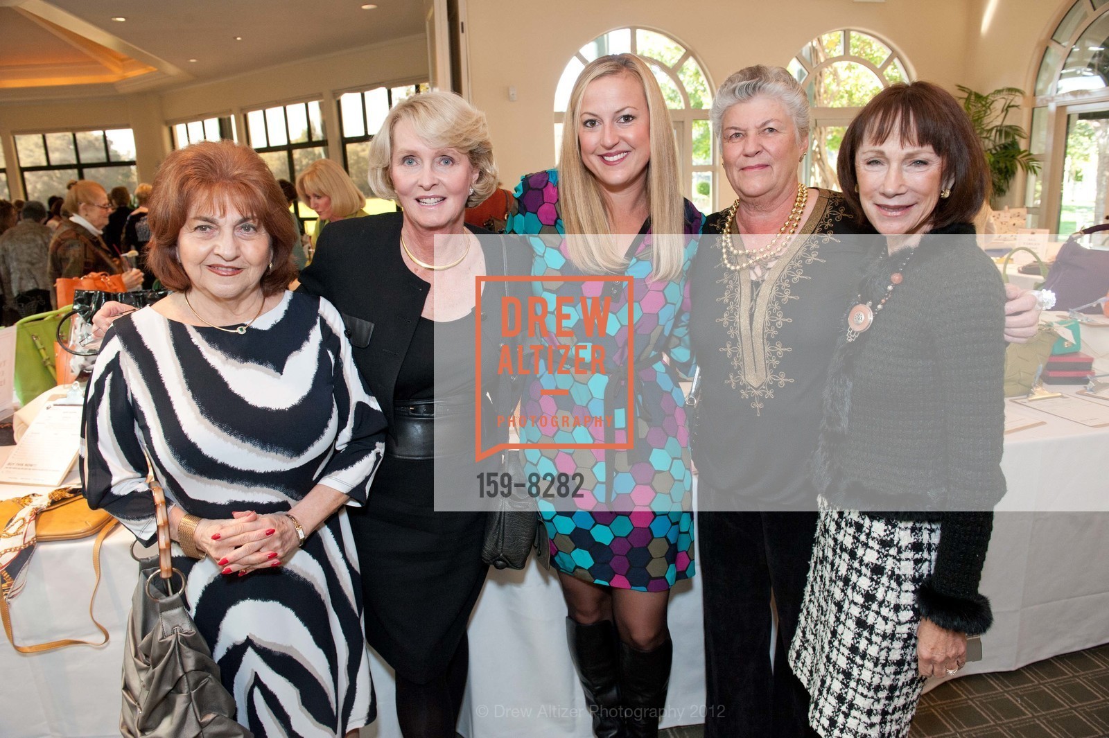 Olga Agee, Beverly Nelson, Laurie Hassett, PENINSULA VOLUNTEERS, INC. Baubles, Bangles and Bags Fundraiser, US, November 12th, 2012, Photo #159-8282 Olga Agee, Beverly Nelson, Laurie Hassett, Photo #159-8282
