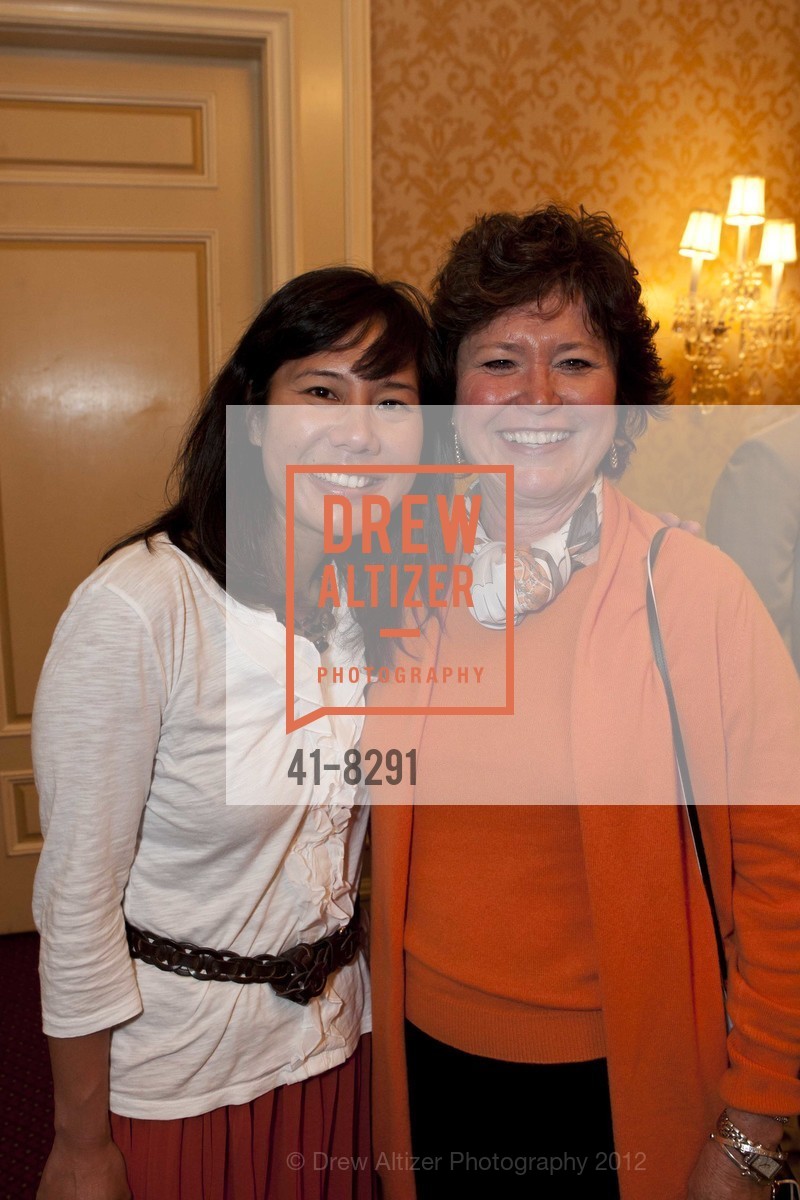 Dawn Mokuau, Sallie Costello, PETER GOLDMAN AWARD OF EXCELLENCE Luncheon Honoring Tom Costello, US, May 23rd, 2012, Photo #41-8291 Dawn Mokuau, Sallie Costello, Photo #41-8291