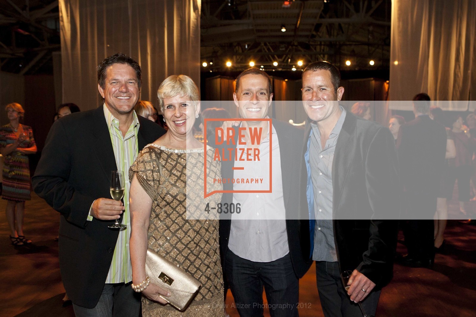 Robert Dadurka, Sally Stull, Sean Cripps, Robert Huggins, "EVOLVE... A Woman's Journey" Opening Night at Fort Mason, US, June 21st, 2012, Photo #4-8306 Robert Dadurka, Sally Stull, Sean Cripps, Robert Huggins, Photo #4-8306