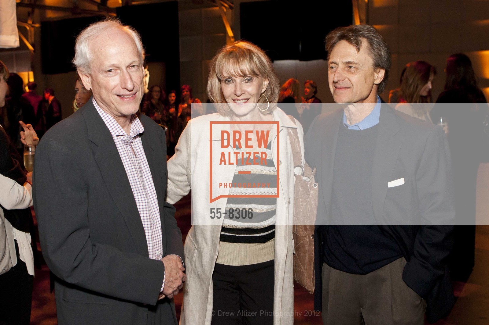 Patrick Stull, Joyce Lillis, John Glodow, "EVOLVE... A Woman's Journey" Opening Night at Fort Mason, US, June 21st, 2012, Photo #55-8306 Patrick Stull, Joyce Lillis, John Glodow, Photo #55-8306