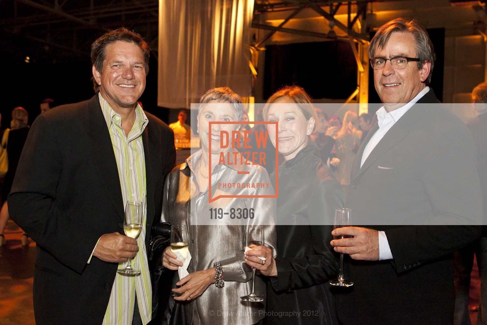 Robert Dadurka, Pamela David, Sharon Collier, Eric Weaver, "EVOLVE... A Woman's Journey" Opening Night at Fort Mason, US, June 21st, 2012, Photo #119-8306 Robert Dadurka, Pamela David, Sharon Collier, Eric Weaver, Photo #119-8306