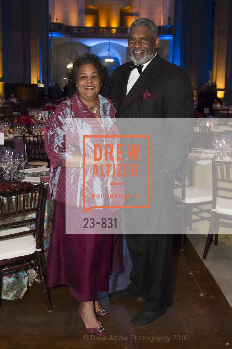 Dolores Lyles, Reginald Lyles, Carnivale: A Gala Inside Grace Cathedral, Grace Cathedral. 1100 California St, February 4th, 2016, Photo #23-831 Dolores Lyles, Reginald Lyles, Photo #23-831
