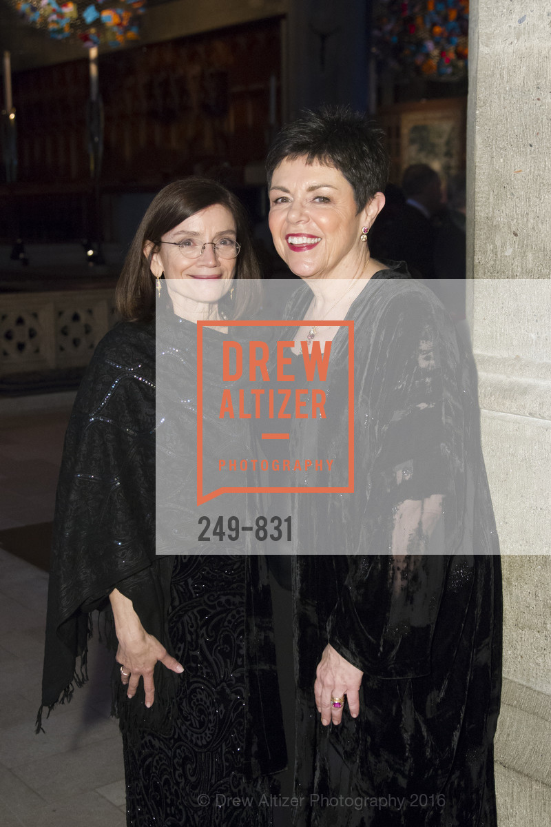 Sheila Andrus, Valerie Crane Dorfman, Carnivale: A Gala Inside Grace Cathedral, Grace Cathedral. 1100 California St, February 4th, 2016, Photo #249-831 Sheila Andrus, Valerie Crane Dorfman, Photo #249-831