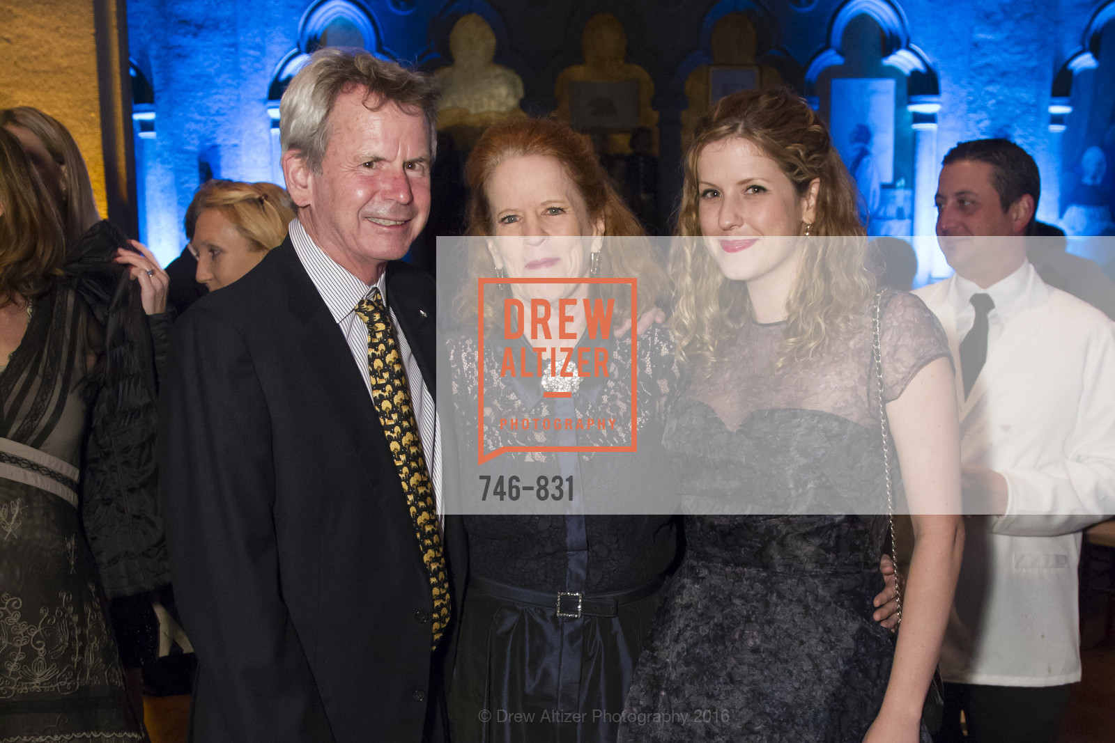 Philip Bowles, Jamie Bowles, Lily Bowles, Carnivale: A Gala Inside Grace Cathedral, Grace Cathedral. 1100 California St, February 4th, 2016, Photo #746-831 Philip Bowles, Jamie Bowles, Lily Bowles, Photo #746-831