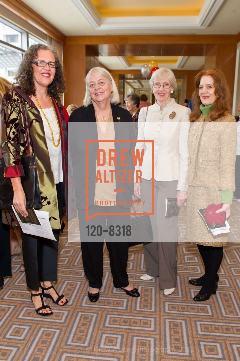 Cindy Bussing, Penelope Clark, Shelley Bergman, "Art of the Flower," San Francisco Garden Club Benefit Luncheon, US, October 19th, 2012, Photo #120-8318 Cindy Bussing, Penelope Clark, Shelley Bergman, Photo #120-8318