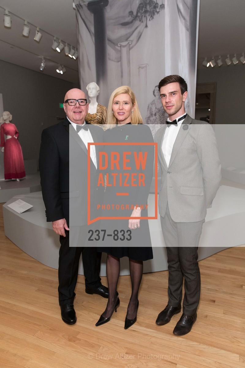 Robert Atkinson, Lauren Hall, Anzor Makharadze, HIGH STYLE: The Brooklyn Museum Costume Collection Premier and Dinner, US, March 12th, 2015, Photo #237-833 Robert Atkinson, Lauren Hall, Anzor Makharadze, Photo #237-833