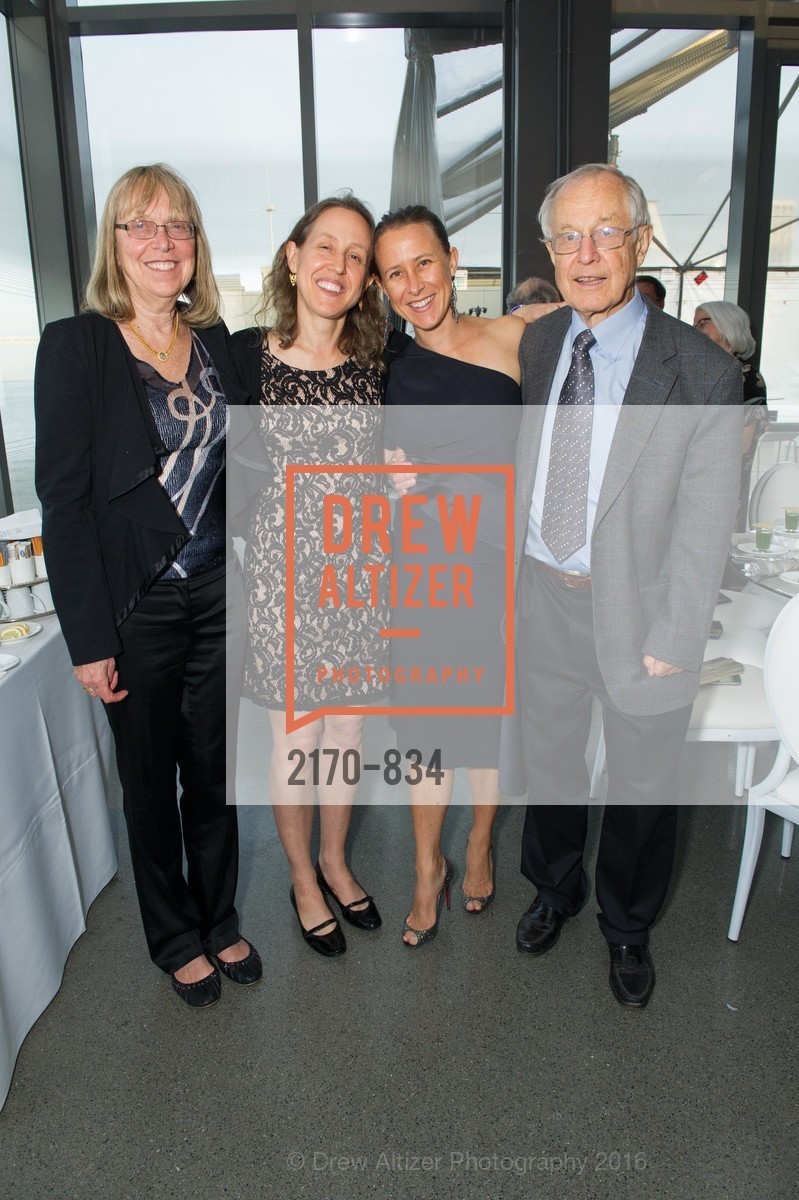 Esther Wojcicki, Janet Wojcicki, Anne Wojcicki, Stan Wojcicki, Exploratorium Spring Gala, Exploratorium, February 4th, 2016, Photo #2170-834 Esther Wojcicki, Janet Wojcicki, Anne Wojcicki, Stan Wojcicki, Photo #2170-834