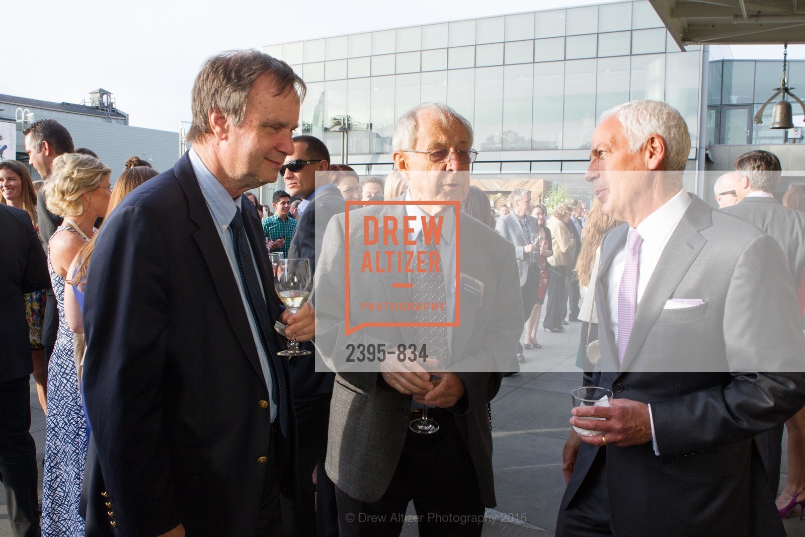 Peter Michelson, Stan Wojcicki, Jeff Farber, Exploratorium Spring Gala, Exploratorium, 140515, May 15th, 2014