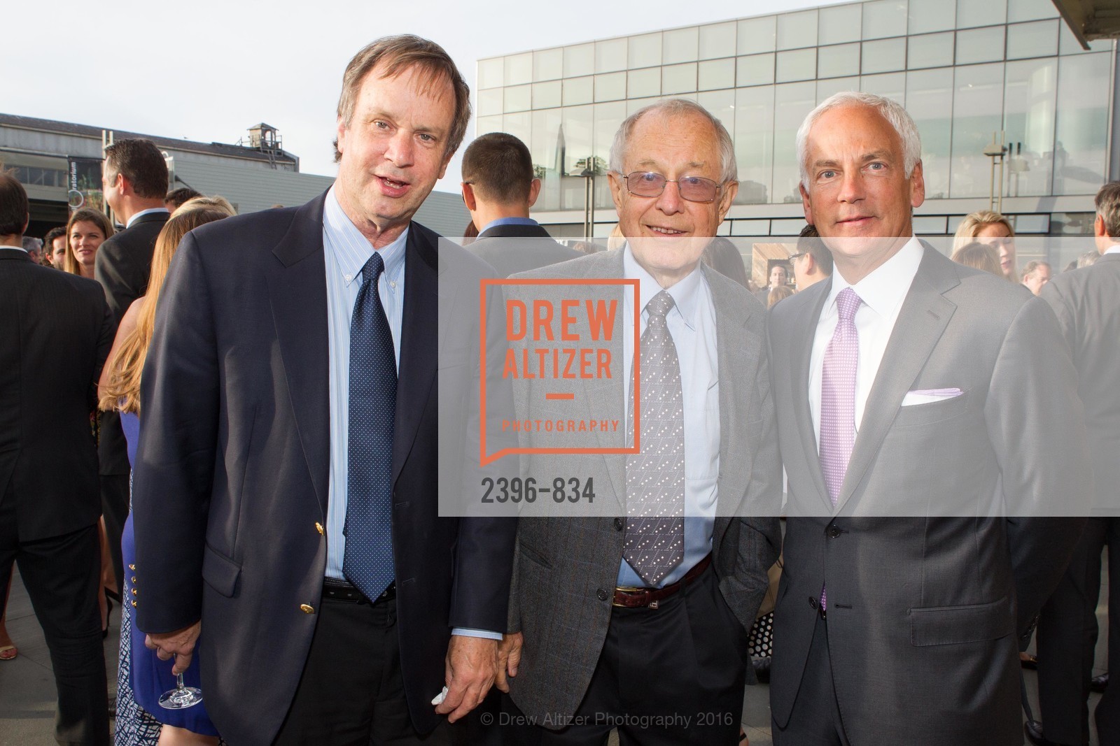 Peter Michelson, Stan Wojcicki, Jeff Farber, Exploratorium Spring Gala, Exploratorium, 140515, May 15th, 2014