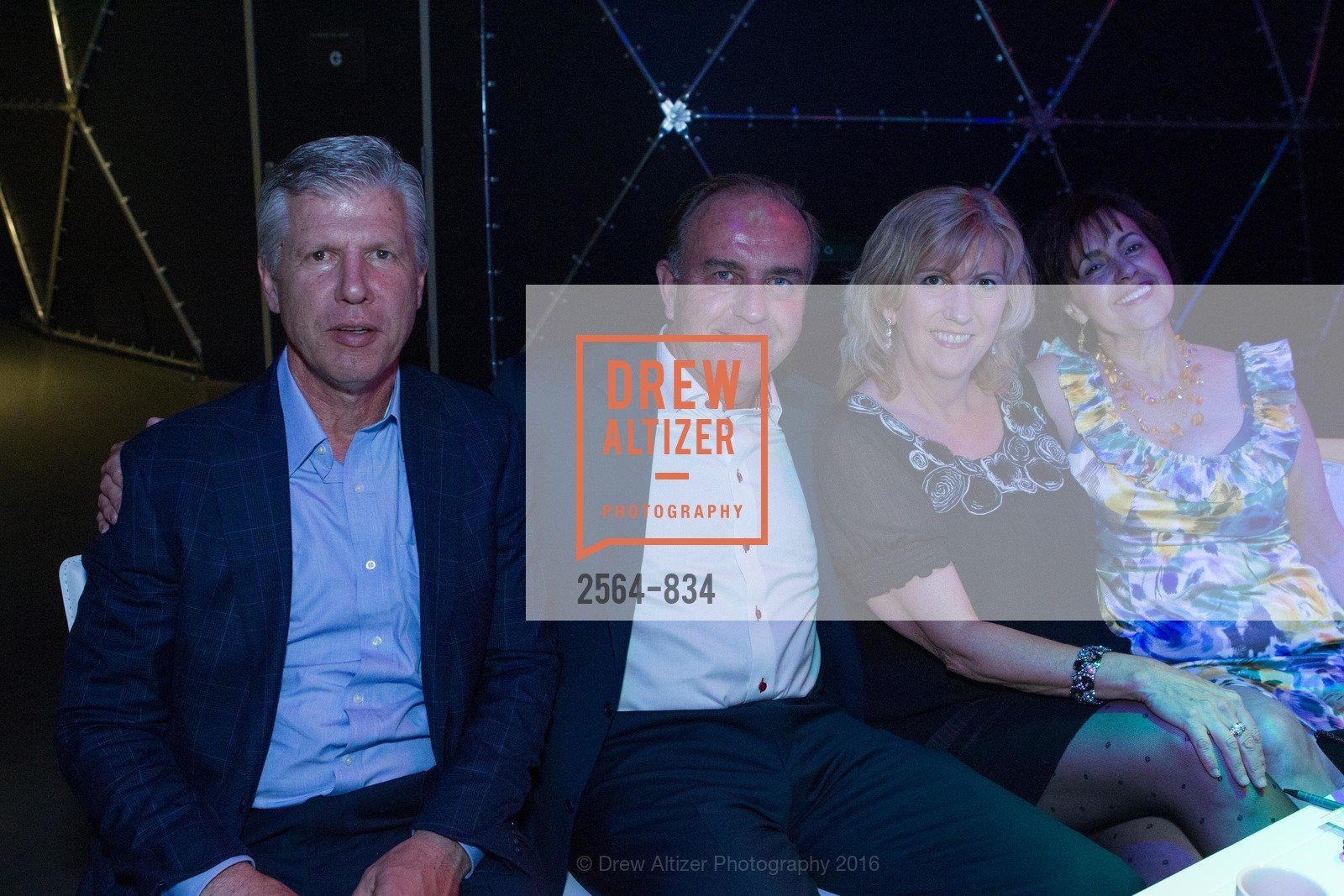 Steve Kurtela, Dan Francis, Kris Beale, Ana Melillo, Exploratorium Spring Gala, Exploratorium, February 4th, 2016, Photo #2564-834 Steve Kurtela, Dan Francis, Kris Beale, Ana Melillo, Photo #2564-834