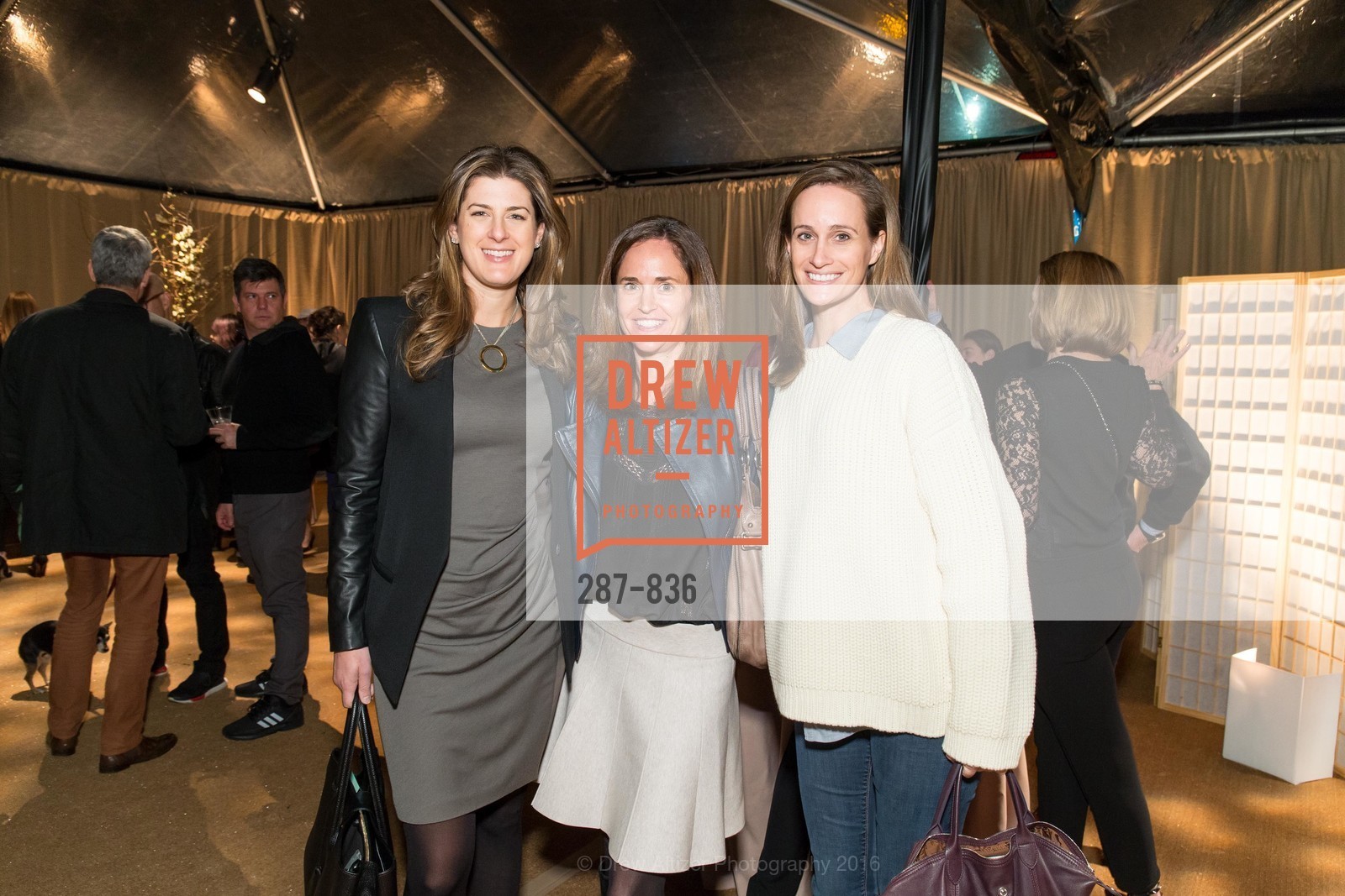 Lisa Hurwich, Caroline Pastel, Amy Petrillo, Pace Gallery - teamLab VIP Party, Pace Gallery, February 4th, 2016, Photo #287-836 Lisa Hurwich, Caroline Pastel, Amy Petrillo, Photo #287-836