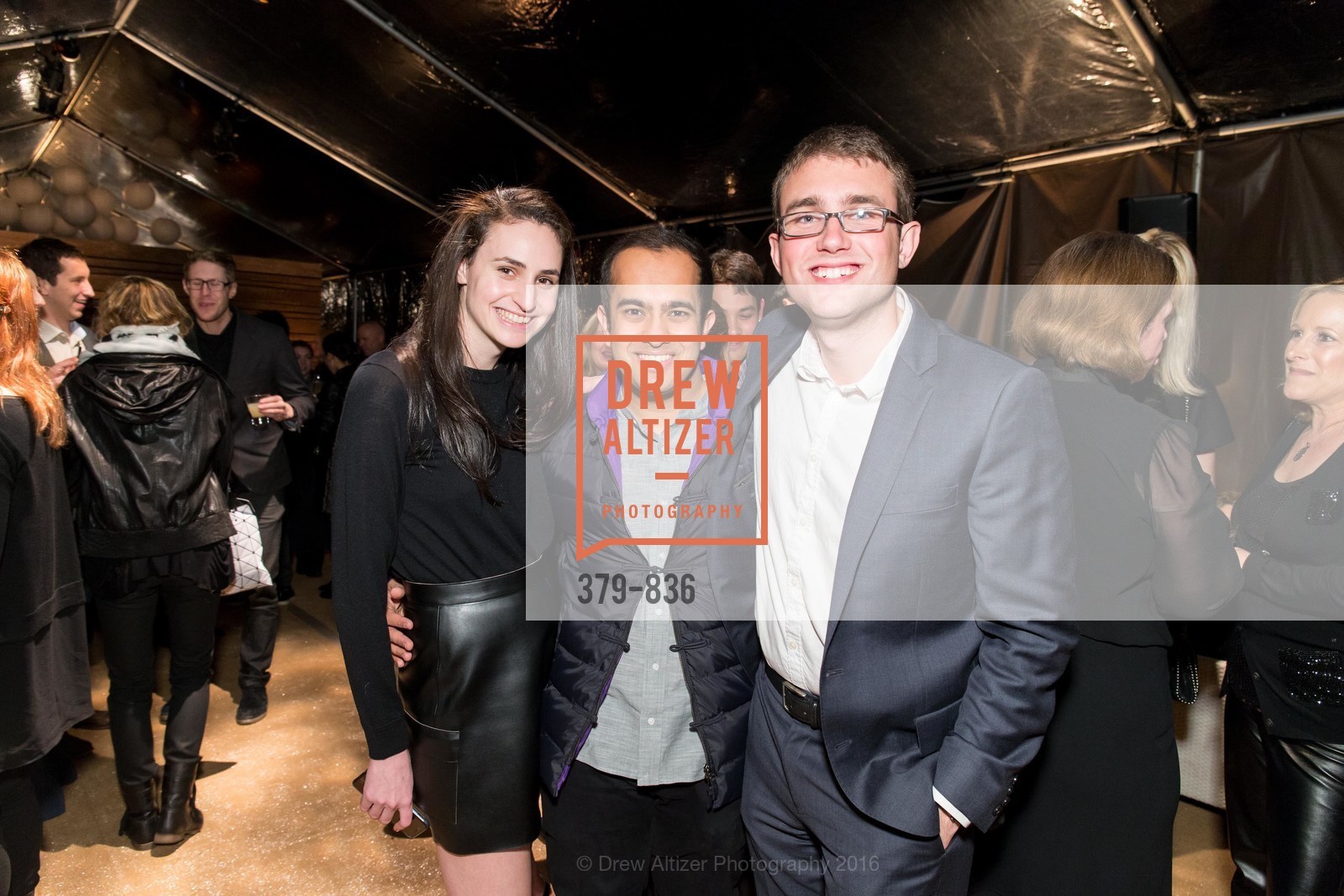 Alex Yorke, Aaron Sekhri, Joey Gutierrez, Pace Gallery - teamLab VIP Party, Pace Gallery, February 4th, 2016, Photo #379-836 Alex Yorke, Aaron Sekhri, Joey Gutierrez, Photo #379-836