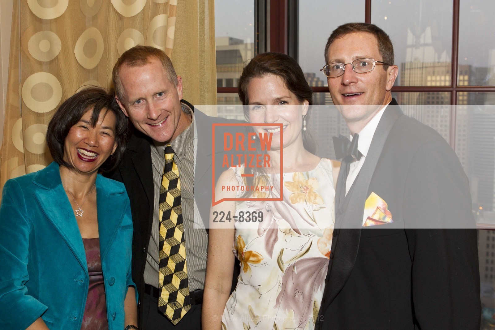 Angie Kwan, David Crawford, Mindy Craig, Rich Craig, HAIGHT ASHBURY FREE CLINIC-WALDEN HOUSE Anniversary: Black Tie and Tie Dye Gala, US, June 1st, 2012, Photo #224-8369 Angie Kwan, David Crawford, Mindy Craig, Rich Craig, Photo #224-8369