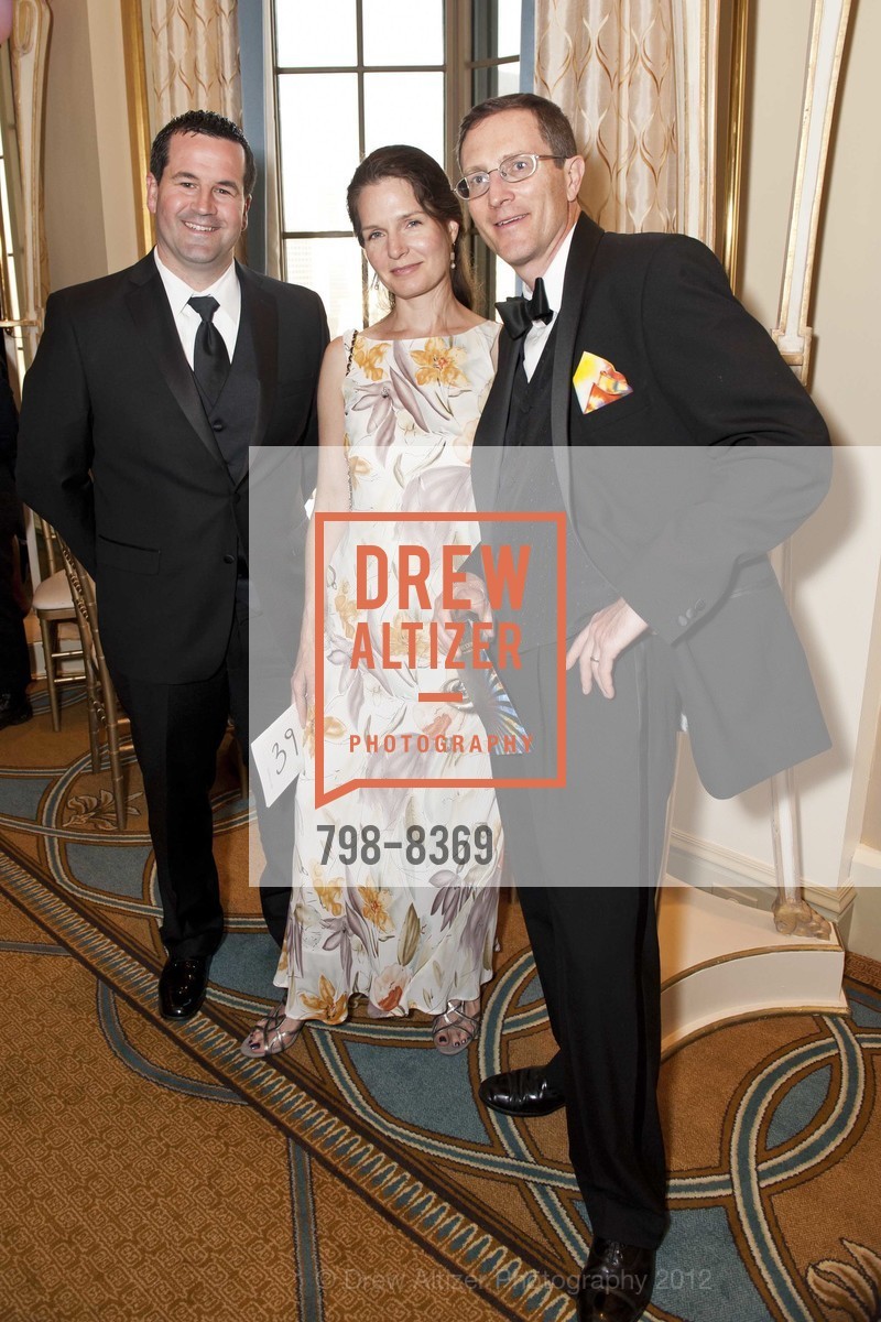 Brad McIntyre, Mindy Craig, Rich Craig, HAIGHT ASHBURY FREE CLINIC-WALDEN HOUSE Anniversary: Black Tie and Tie Dye Gala, US, June 1st, 2012, Photo #798-8369 Brad McIntyre, Mindy Craig, Rich Craig, Photo #798-8369