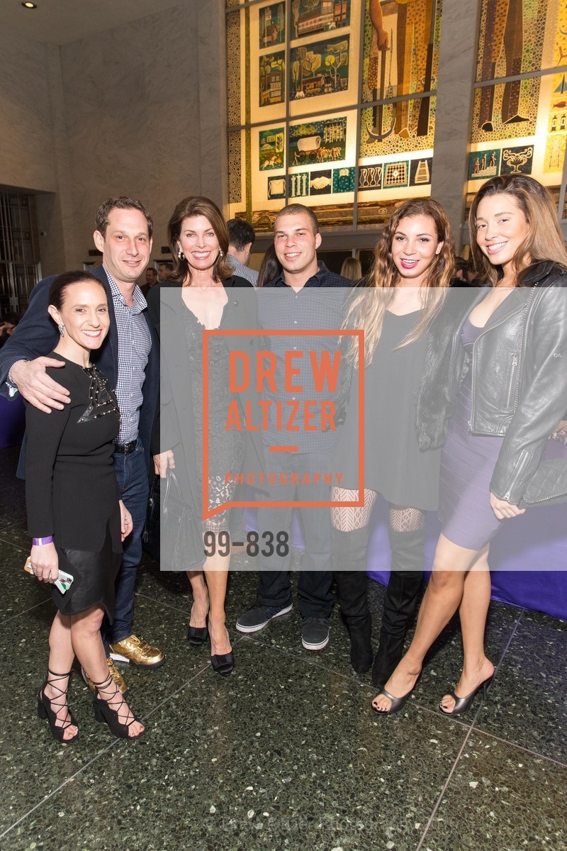 Becca Prowda, Daniel Lurie, Karen Lott, Isaiah Lott, Chloe Lott, Hailey Lott, The Super Bowl Committee Chairman's Party, Masonic Auditorium, February 5th, 2016, Photo #99-838 Becca Prowda, Daniel Lurie, Karen Lott, Isaiah Lott, Chloe Lott, Hailey Lott, Photo #99-838