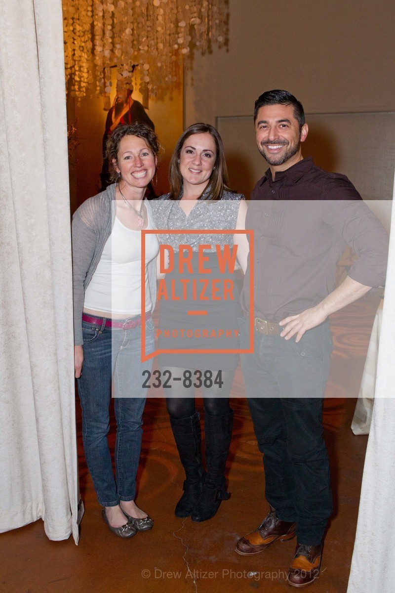 Beth Goldberg, Heidi Berenjfoorosh, Juan Garcia, R80 Venue Launch Party, US, February 15th, 2012, Photo #232-8384 Beth Goldberg, Heidi Berenjfoorosh, Juan Garcia, Photo #232-8384