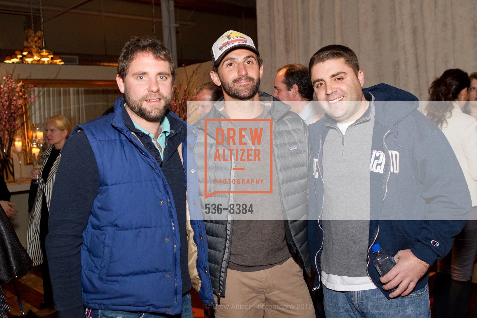 Benjamin Bleiman, Duncan Ley, Mack Hollman, R80 Venue Launch Party, US, February 15th, 2012, Photo #536-8384 Benjamin Bleiman, Duncan Ley, Mack Hollman, Photo #536-8384