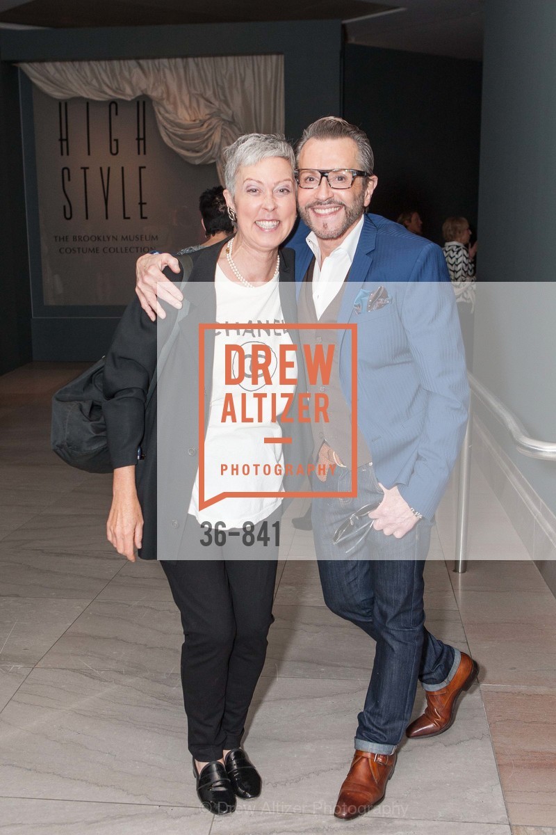Carol Copsey, Glenn Peterson, HIGH STYLE: The Brooklyn Museum Costume Collection Donor Reception, US, March 13th, 2015, Photo #36-841 Carol Copsey, Glenn Peterson, Photo #36-841