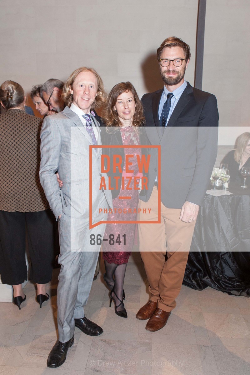 Jonathan Ravel, Leslie Dutcher, Arlo Crawford, HIGH STYLE: The Brooklyn Museum Costume Collection Donor Reception, US, March 13th, 2015, Photo #86-841 Jonathan Ravel, Leslie Dutcher, Arlo Crawford, Photo #86-841