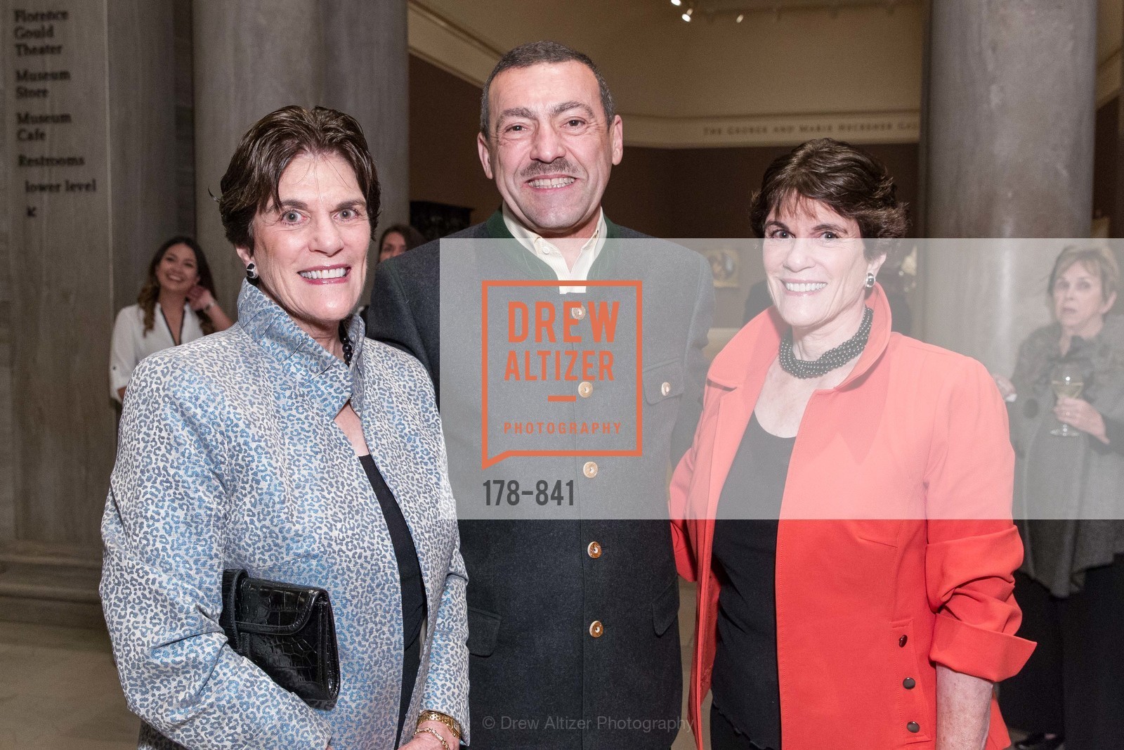 Francie Osthimer, Albert Bartridge, Glennie Eisele, HIGH STYLE: The Brooklyn Museum Costume Collection Donor Reception, US, March 13th, 2015, Photo #178-841 Francie Osthimer, Albert Bartridge, Glennie Eisele, Photo #178-841