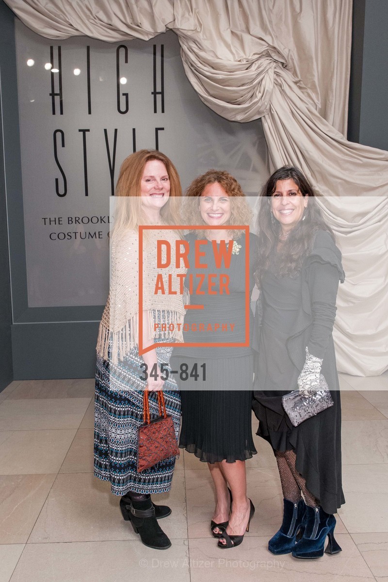 Finny Balboa, Jill D'Alessandro, Renee Baldocchi, HIGH STYLE: The Brooklyn Museum Costume Collection Donor Reception, US, March 13th, 2015, Photo #345-841 Finny Balboa, Jill D'Alessandro, Renee Baldocchi, Photo #345-841