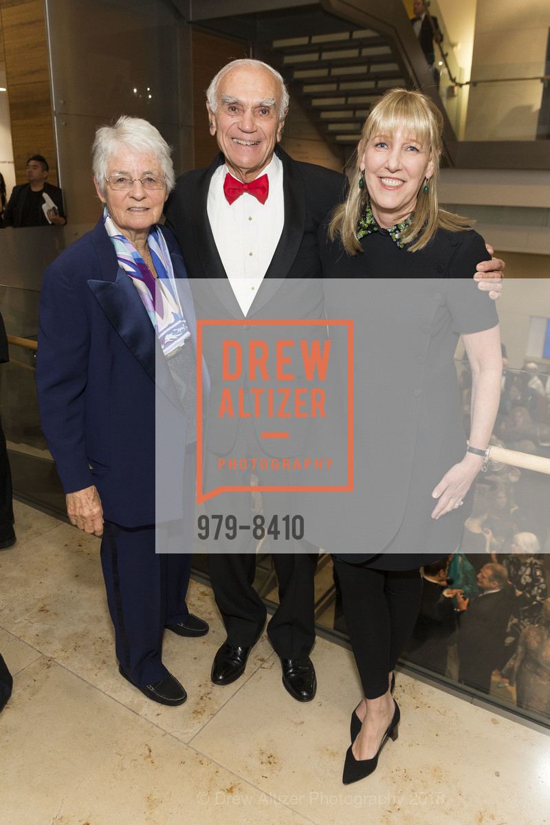 Ute Bowes, Bill Draper, Sonja Perkins, San Francisco Conservatory of Music Centennial Gala 2018, San Francisco Conservatory of Music. 50 Oak Street, March 19th, 2018, Photo #979-8410 Ute Bowes, Bill Draper, Sonja Perkins, Photo #979-8410