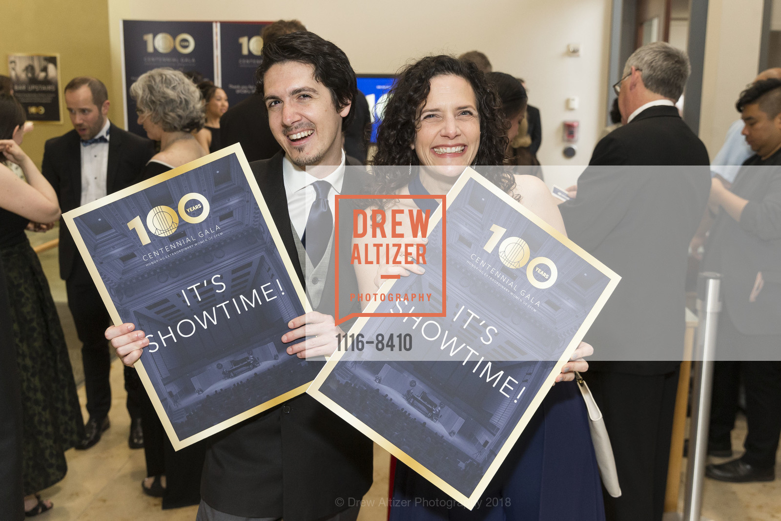 Chase Hernandez, Margot Frey, San Francisco Conservatory of Music Centennial Gala 2018, San Francisco Conservatory of Music. 50 Oak Street, March 19th, 2018, Photo #1116-8410 Chase Hernandez, Margot Frey, Photo #1116-8410