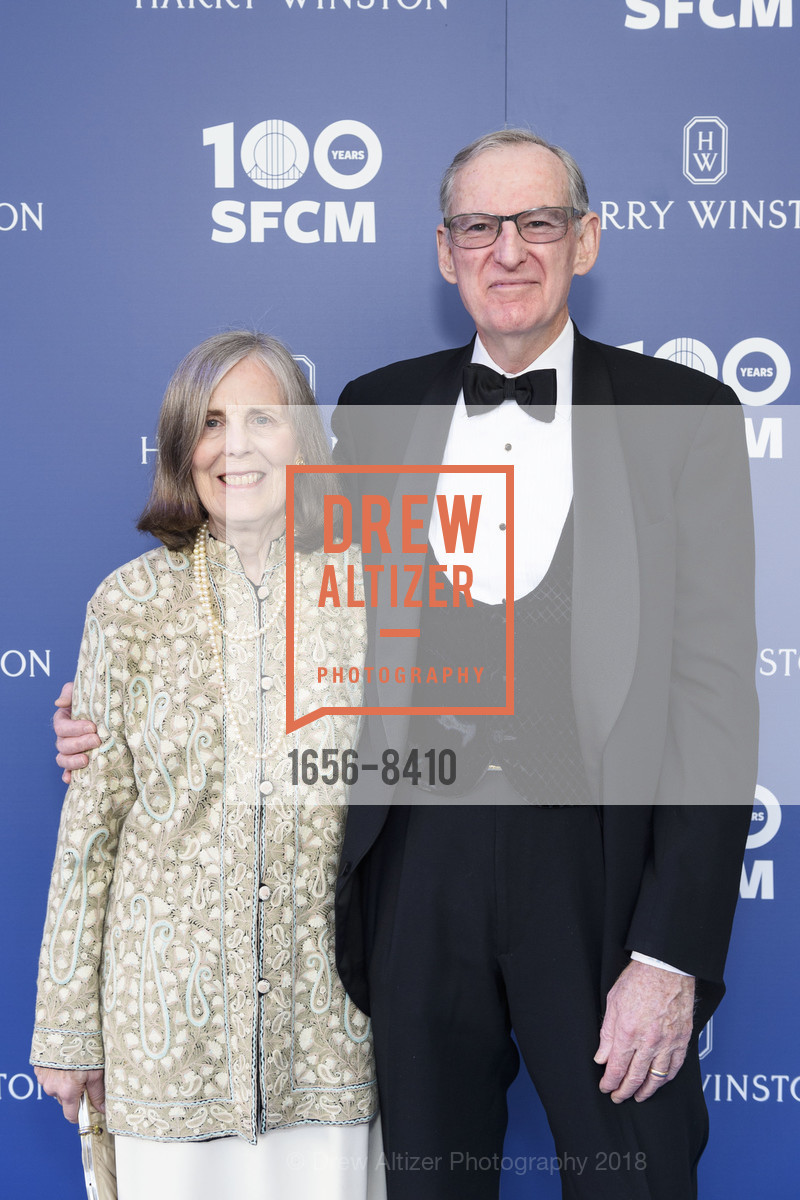 Melissa Post, Richie Post, San Francisco Conservatory of Music Centennial Gala 2018, San Francisco Conservatory of Music. 50 Oak Street, March 19th, 2018, Photo #1656-8410 Melissa Post, Richie Post, Photo #1656-8410