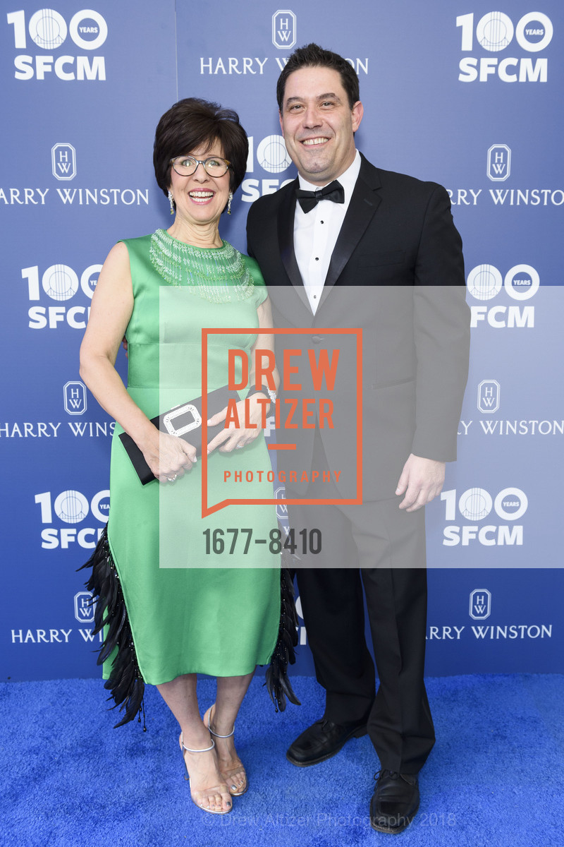 Diane Zack, Christian Mills, San Francisco Conservatory of Music Centennial Gala 2018, San Francisco Conservatory of Music. 50 Oak Street, March 19th, 2018, Photo #1677-8410 Diane Zack, Christian Mills, Photo #1677-8410