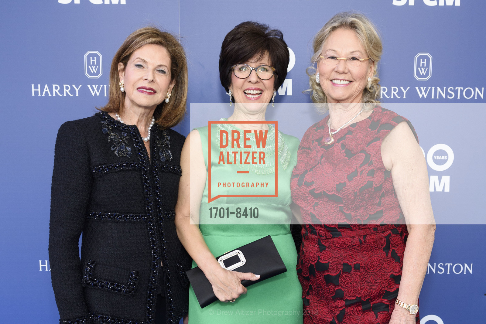 Lydia Shorenstein, Diane Zack, Valda Robin, San Francisco Conservatory of Music Centennial Gala 2018, San Francisco Conservatory of Music. 50 Oak Street, March 19th, 2018, Photo #1701-8410 Lydia Shorenstein, Diane Zack, Valda Robin, Photo #1701-8410