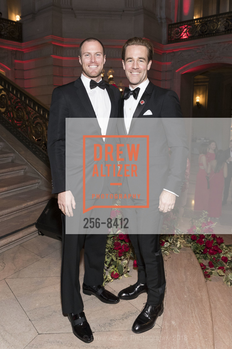 James Bailey, James van der Beek, Red Cross Gala 2018, San Francisco City Hall. 1 Dr. Carlton B. Goodlett Place, March 17th, 2018, Photo #256-8412 James Bailey, James van der Beek, Photo #256-8412