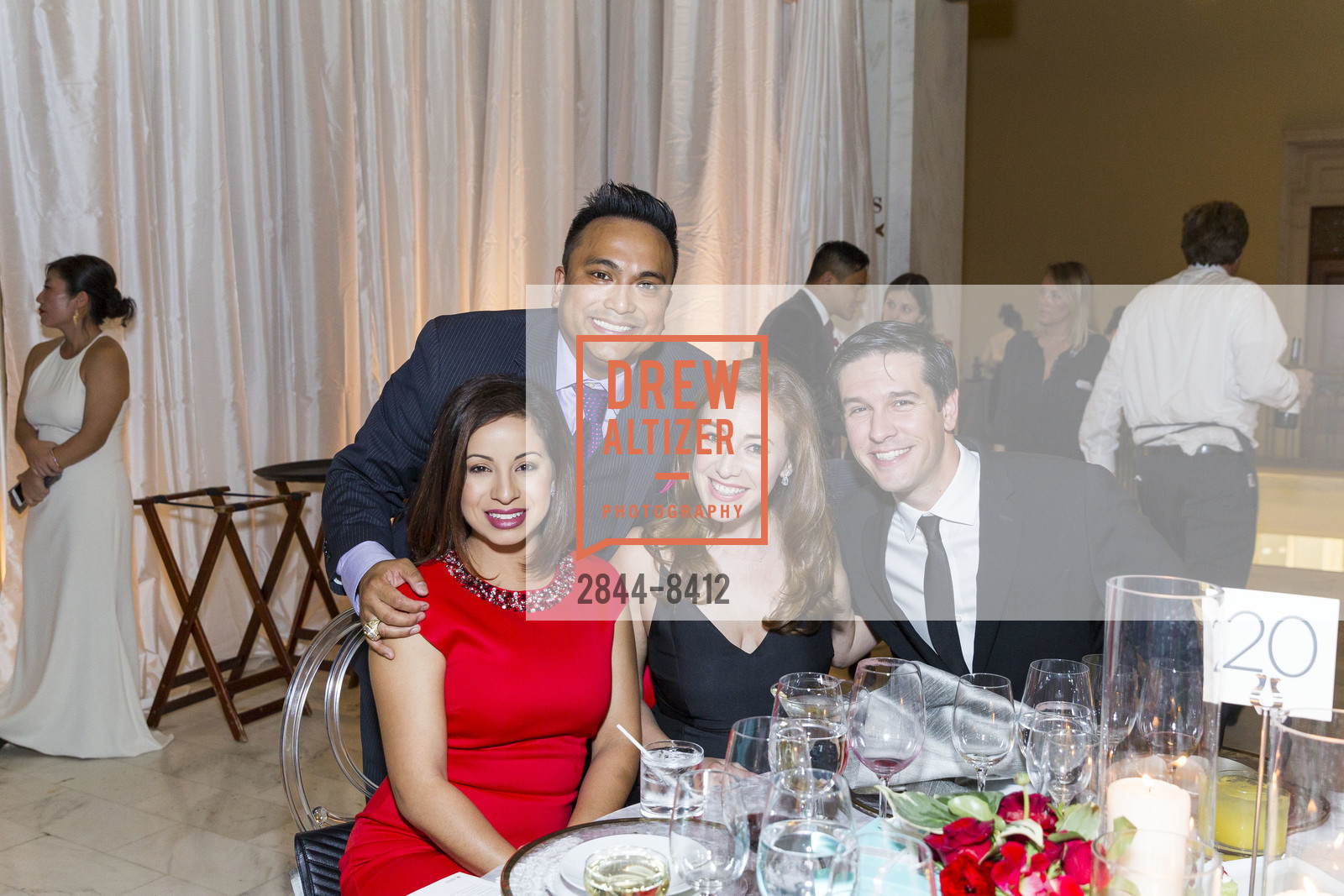 Franco Finn, Michelle Finn, Schuyler Hudak, Nicolas Prionas, Red Cross Gala 2018, San Francisco City Hall. 1 Dr. Carlton B. Goodlett Place, Photo #2844-8412 Franco Finn, Michelle Finn, Schuyler Hudak, Nicolas Prionas, Photo #2844-8412