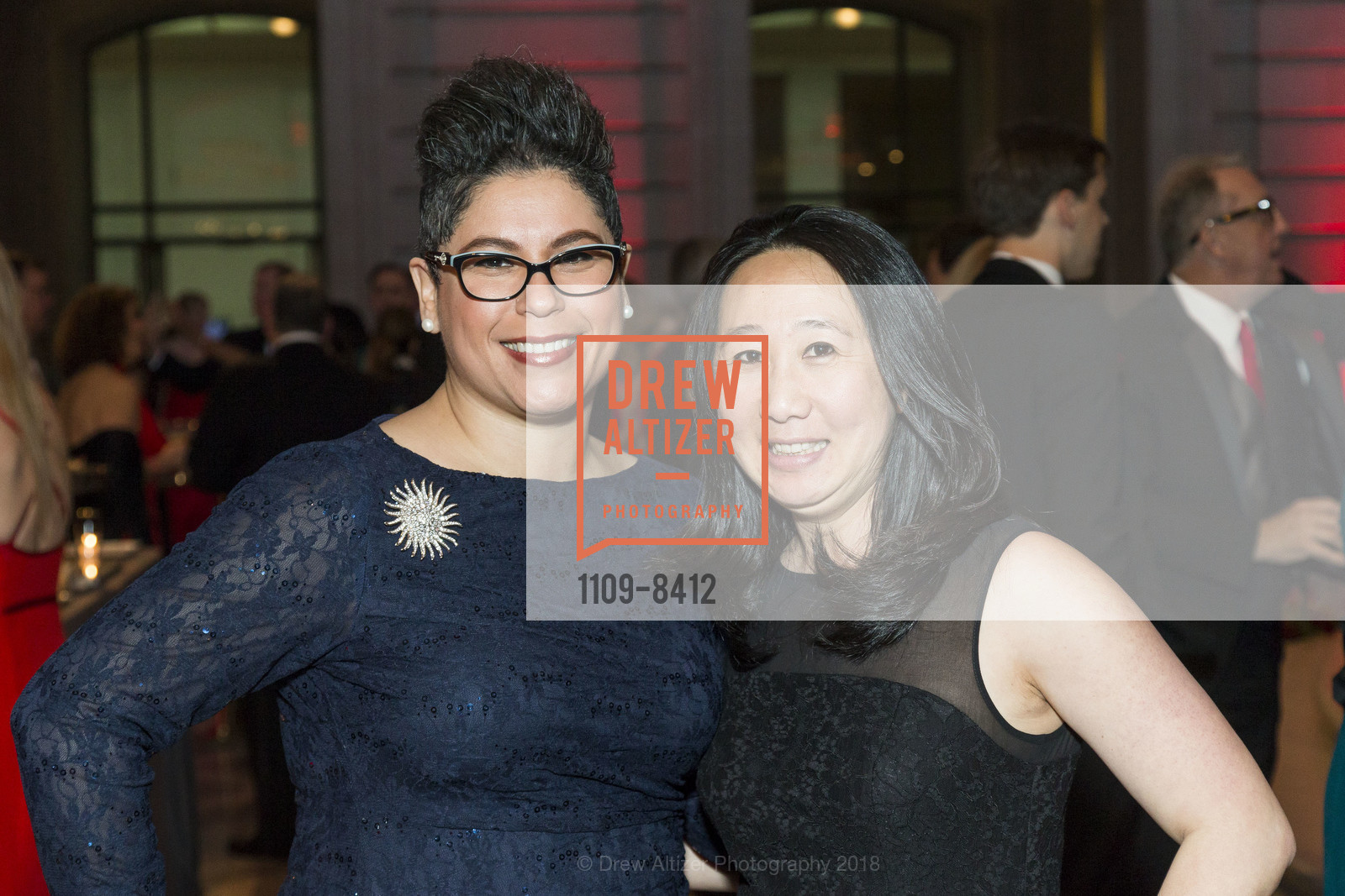 Sarah Hernandez, Van Kwok, Red Cross Gala 2018, San Francisco City Hall. 1 Dr. Carlton B. Goodlett Place, March 17th, 2018, Photo #1109-8412 Sarah Hernandez, Van Kwok, Photo #1109-8412