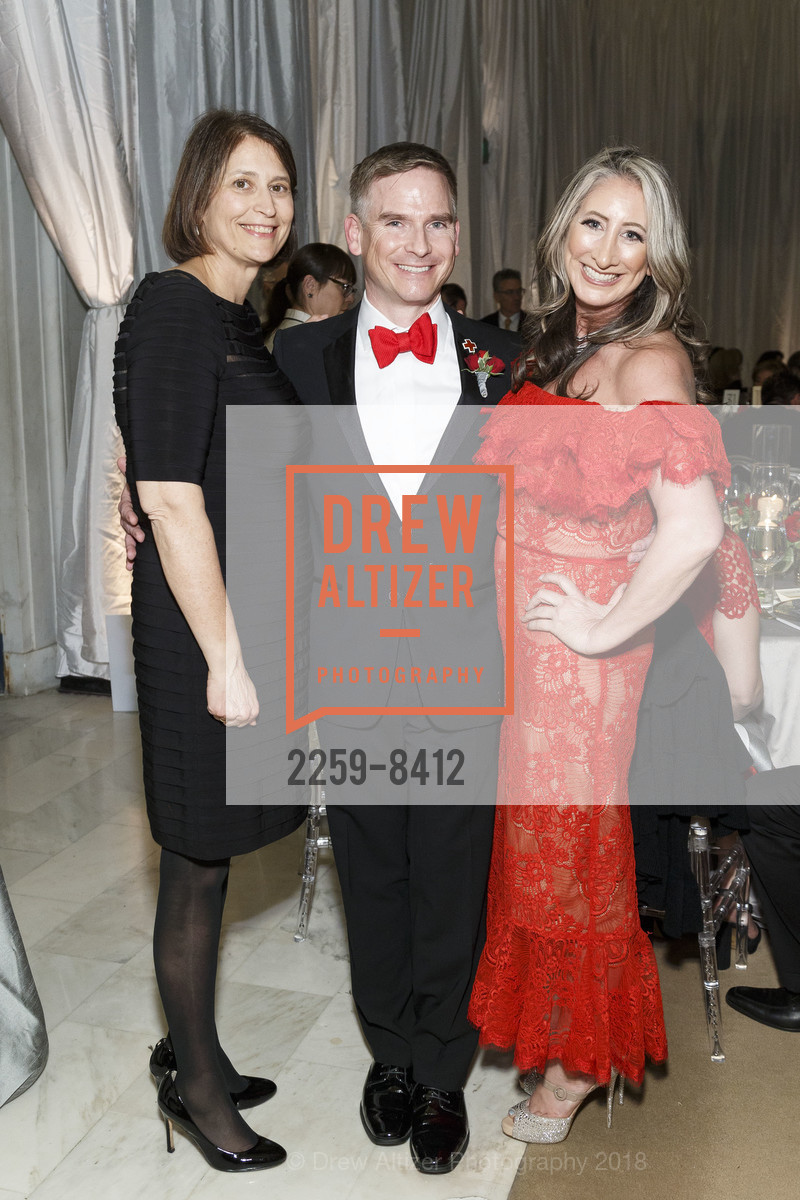 Hope Hardison, Jonathan Velline, Christina Draper, Red Cross Gala 2018, San Francisco City Hall. 1 Dr. Carlton B. Goodlett Place, March 17th, 2018, Photo #2259-8412 Hope Hardison, Jonathan Velline, Christina Draper, Photo #2259-8412