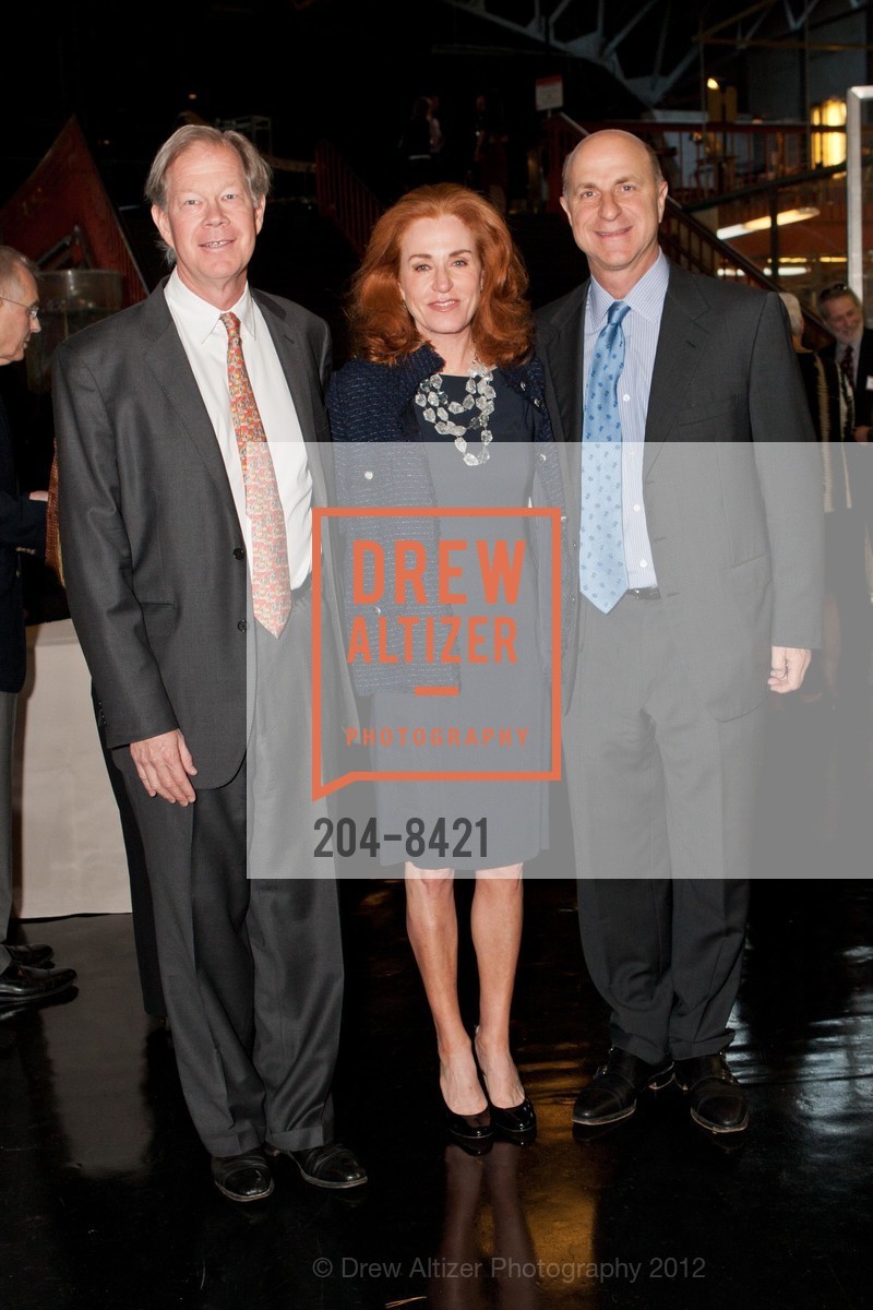 George Jewett, Brenda Jewett, Bill Fisher, 35th Annual EXPLORATORIUM AWARDS DINNER: Crucible of Innovation, US, May 8th, 2012, Photo #204-8421 George Jewett, Brenda Jewett, Bill Fisher, Photo #204-8421