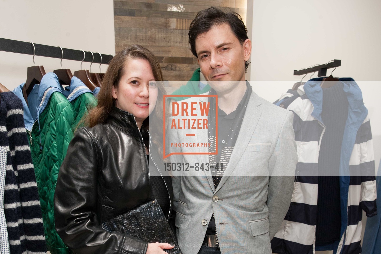 Ariel Wyatt, Damion Matthews, SAKS FIFTH AVENUE and CLAUDIA ROSS host the MAX MARA SPRING 2015 COLLECTION, US, March 13th, 2015, Photo #150312-843-41 Ariel Wyatt, Damion Matthews, Photo #150312-843-41