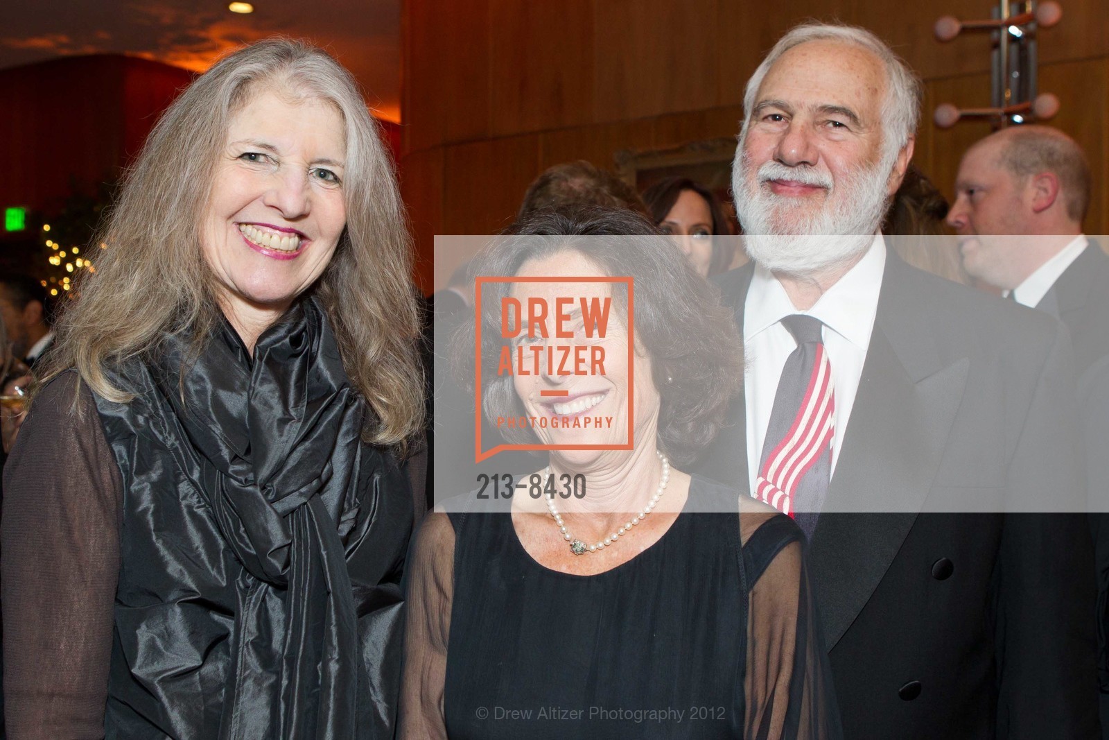 Leah Garchik, Sydney Goldstein, Jerry Garchik, Photo #213-8430