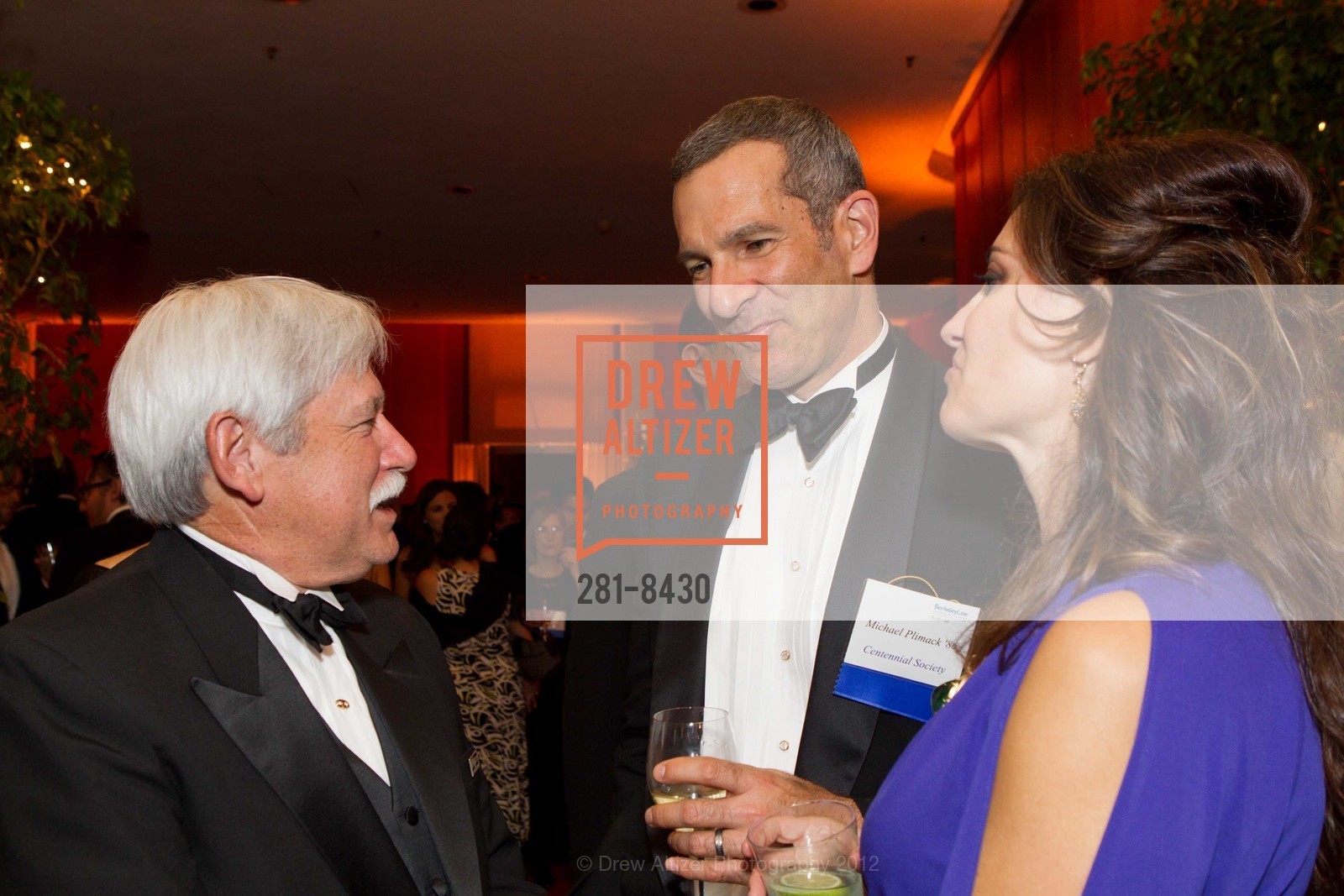 Peter Benvenutti, Michael Plimack, Ardith Plimack, BOALT HALL'S Centennial Gala, US, November 9th, 2012, Photo #281-8430 Peter Benvenutti, Michael Plimack, Ardith Plimack, Photo #281-8430