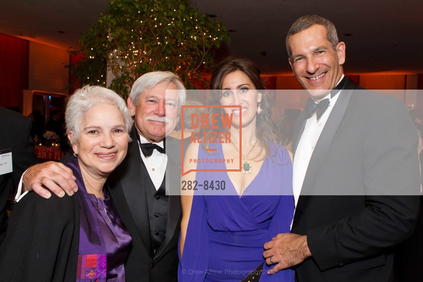 Lisa Pearlman, Peter Benvenutti, Ardith Plimack, Michael Plimack, BOALT HALL'S Centennial Gala, US, November 9th, 2012, Photo #282-8430 Lisa Pearlman, Peter Benvenutti, Ardith Plimack, Michael Plimack, Photo #282-8430