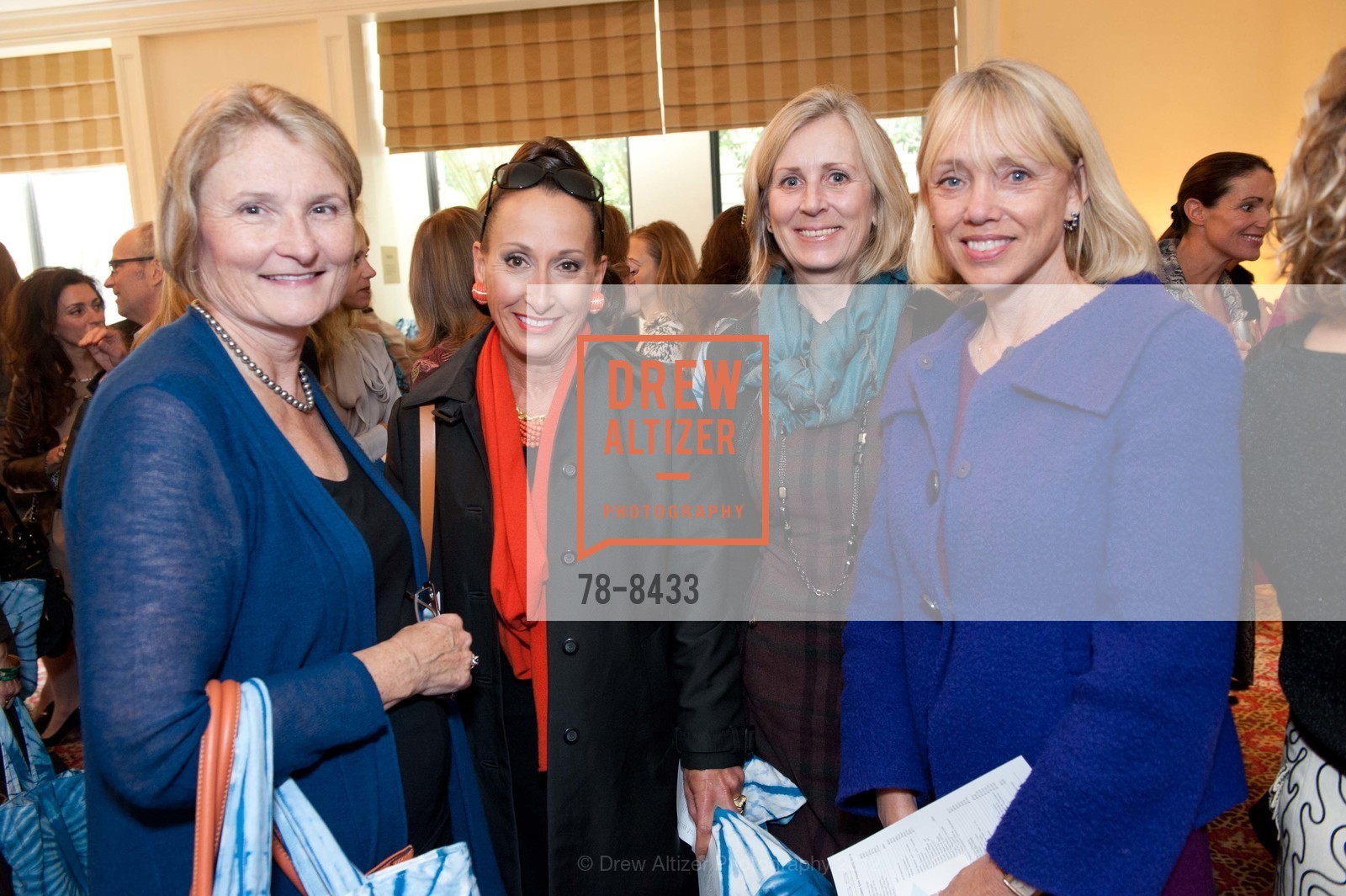 Kathy Mceligot, Toni Wolfson, Sandra Peters, Diane Rubin, VOSS FOUNDATION'S Women Helping Women San Francisco Luncheon, US, October 22nd, 2012, Photo #78-8433 Kathy Mceligot, Toni Wolfson, Sandra Peters, Diane Rubin, Photo #78-8433