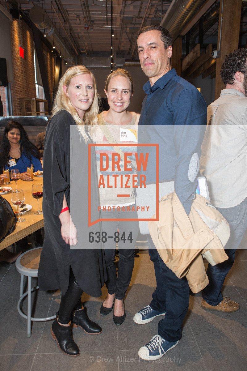 Kelly Dubisar, Beth Deye, Lucas Martin, ONE NIGHT ONLY SF: A Cocktail and Conversation Event, US, March 13th, 2015, Photo #638-844 Kelly Dubisar, Beth Deye, Lucas Martin, Photo #638-844