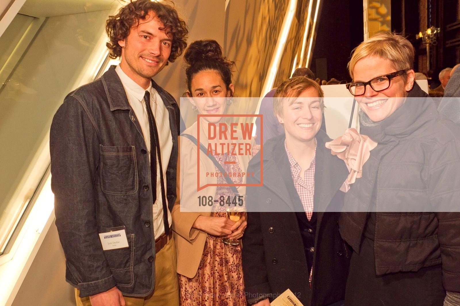 Josh Duthie, Jen Garrido, Clay Walsh, Lisa Congdon, CONTEMPORARY JEWISH MUSEUM: Do Not Destroy: Trees, Art, and Jewish Thought- An Exhibition and the Dorothy Saxe Invitational, US, February 15th, 2012, Photo #108-8445 Josh Duthie, Jen Garrido, Clay Walsh, Lisa Congdon, Photo #108-8445