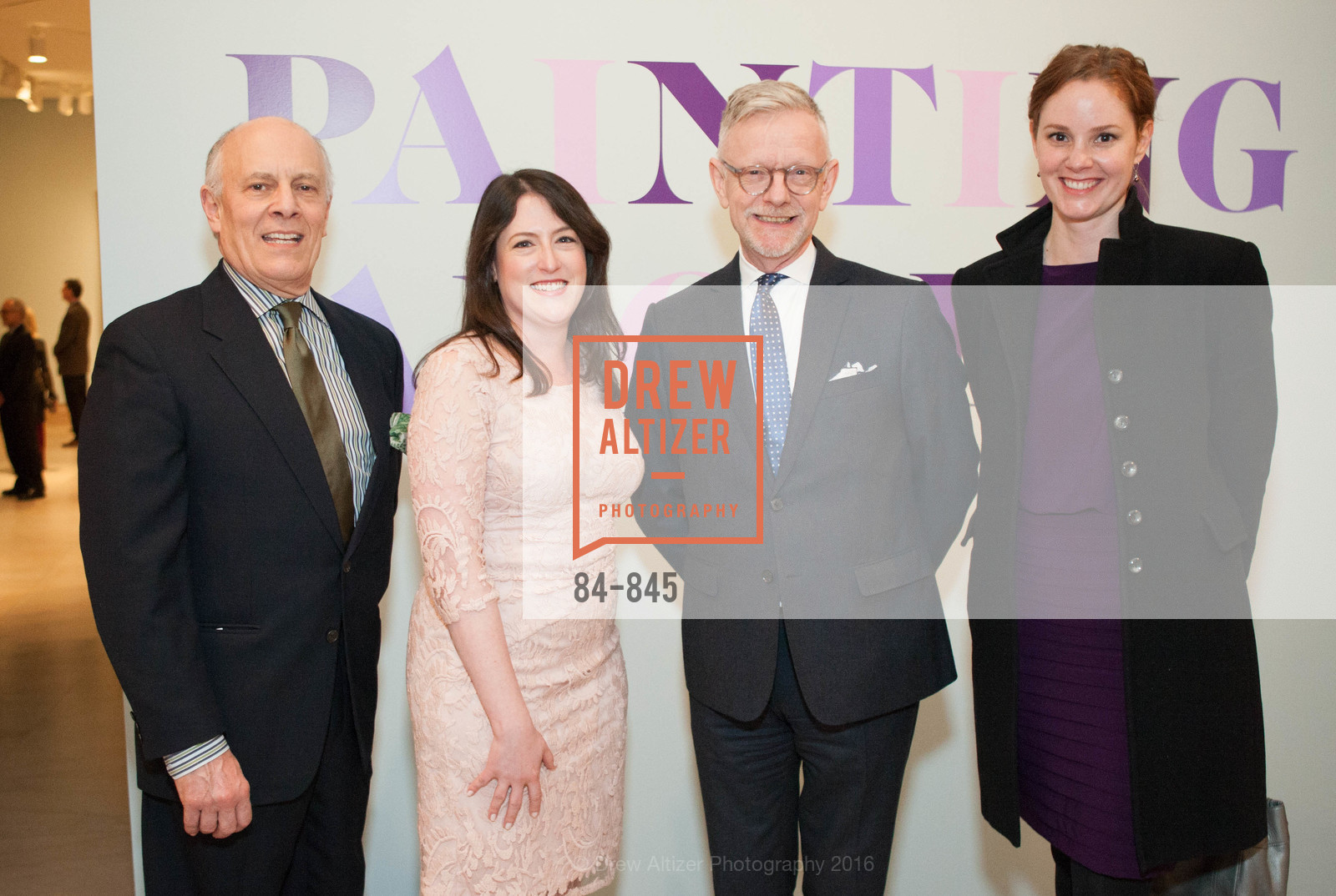 Robert Domergue, Esther Bell, Martin Chapman, Jody Roberts, Pierre Bonnard Donor Reception, Legion of Honor. 2525 Van Ness St, February 4th, 2016, Photo #84-845 Robert Domergue, Esther Bell, Martin Chapman, Jody Roberts, Photo #84-845